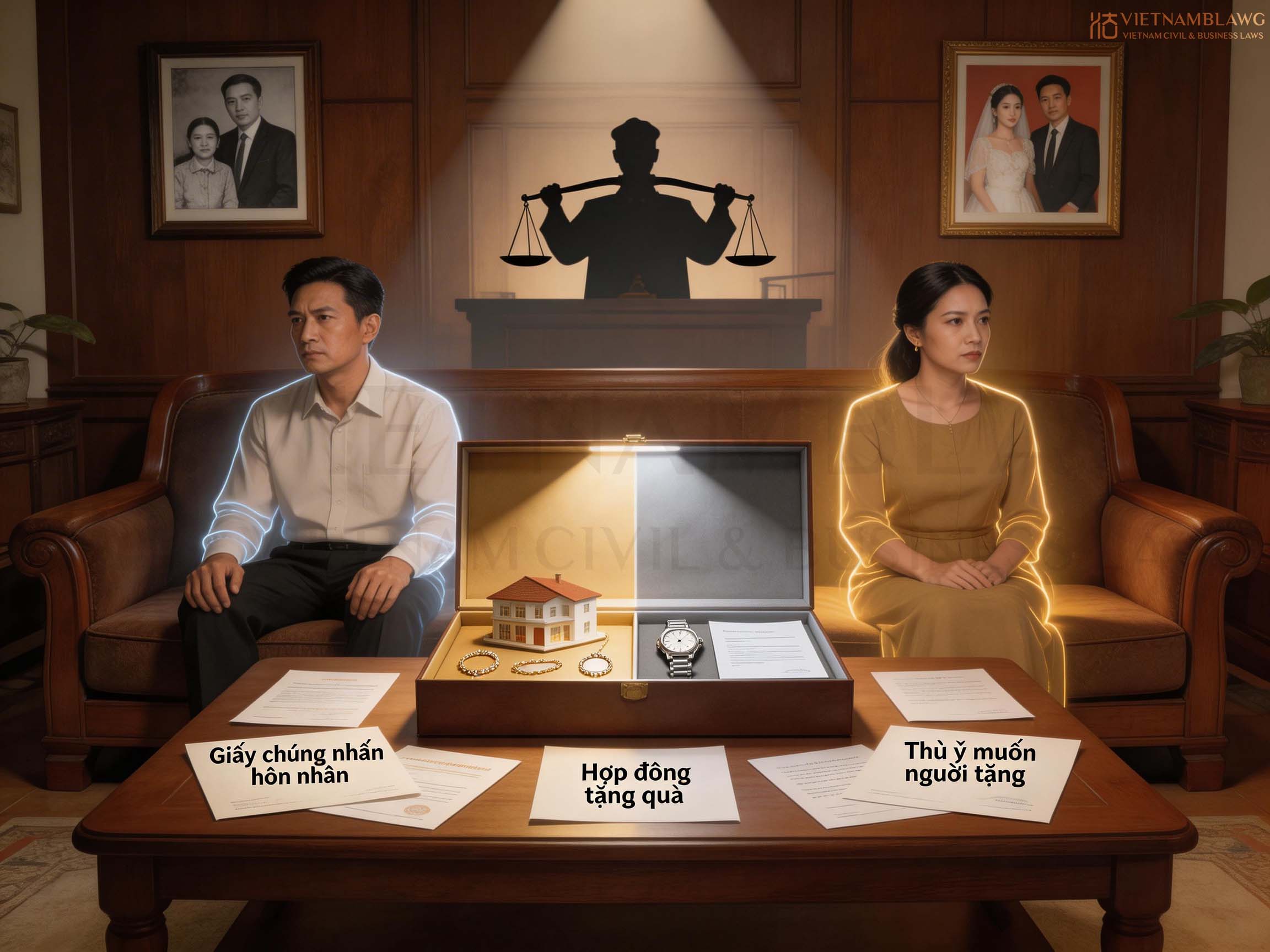 In Vietnam Law, Is Gift Received During Marriage Separate Property or Community Property?