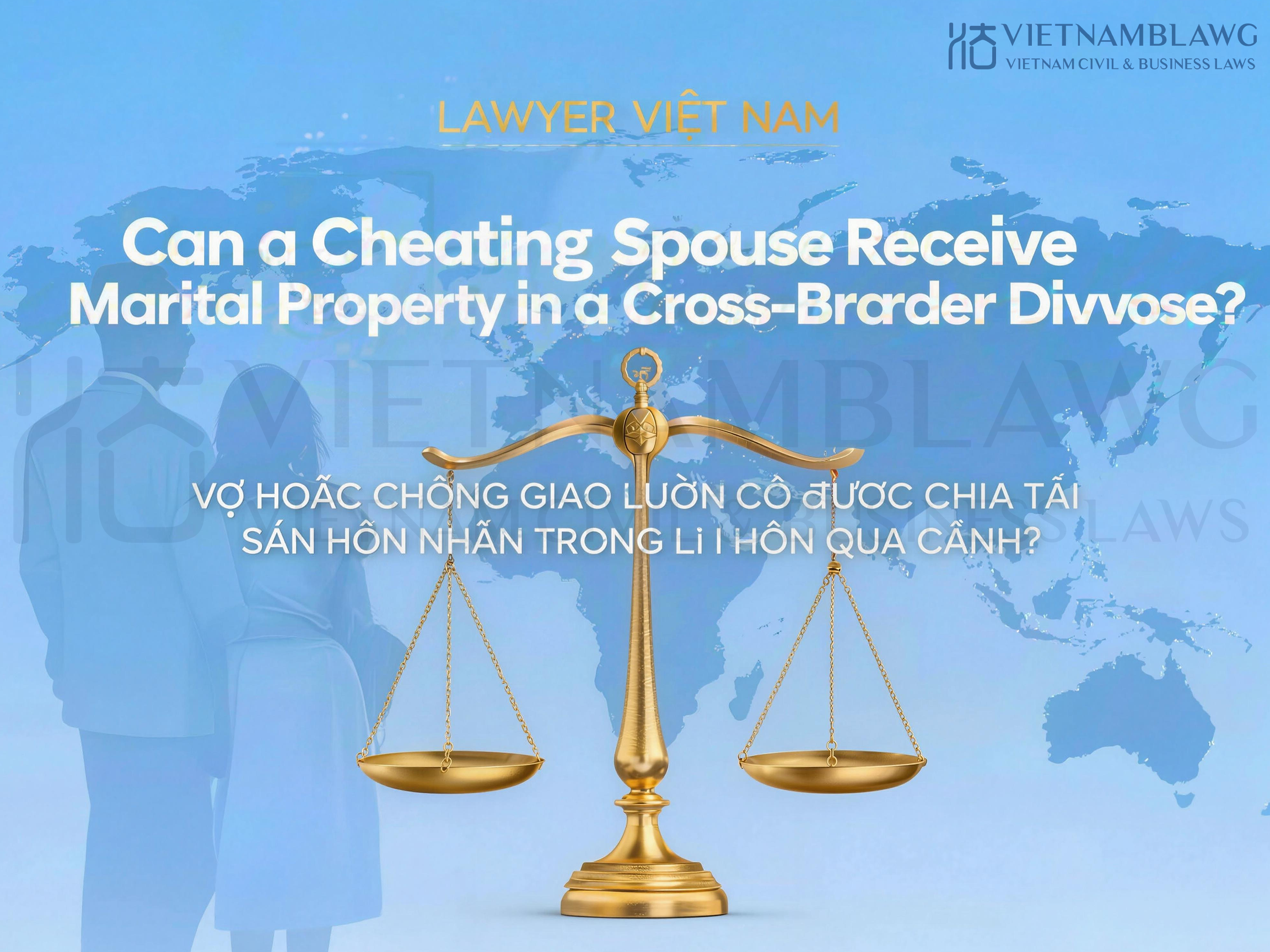 Can a Cheating Spouse Receive Marital Property in a Cross-Border Divorce?